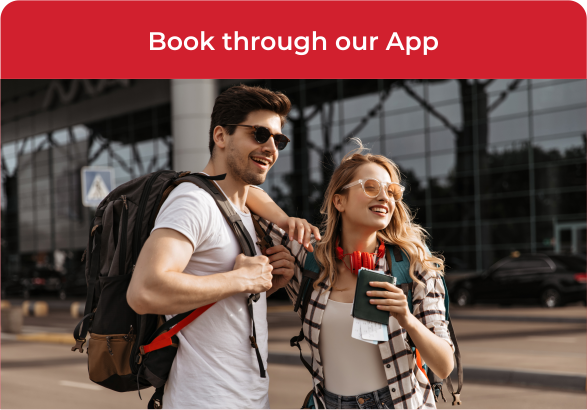 Book through app book through our app
